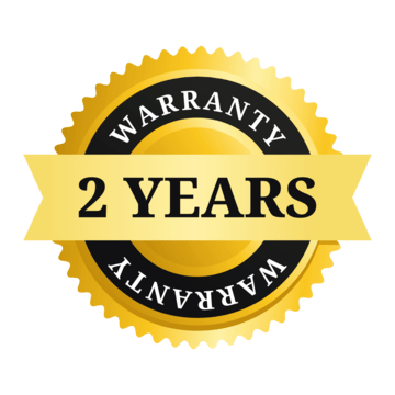 2-Year Warranty